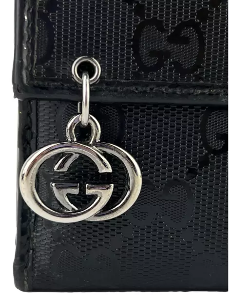 Carteira Gucci GG Imprime Preto