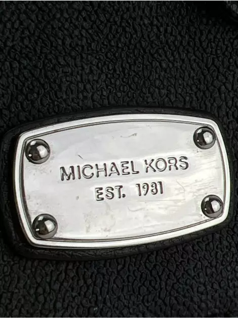 Carteira Michael Kors MK Canvas Preto