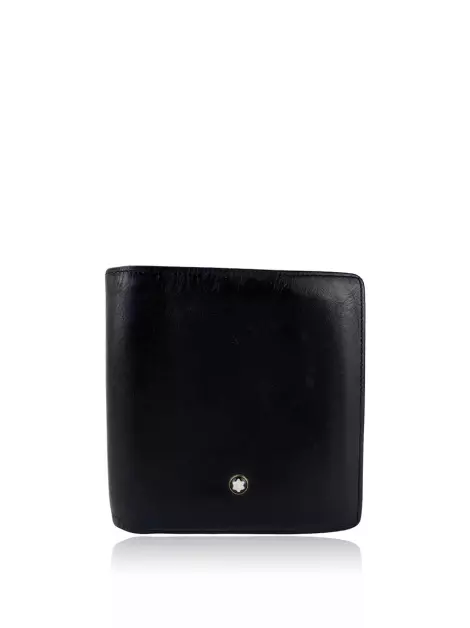 Carteira Montblanc Couro Preto