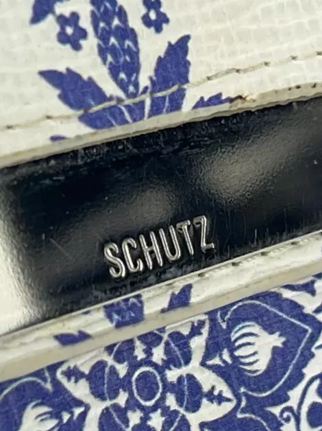Carteira Schutz Couro Azul