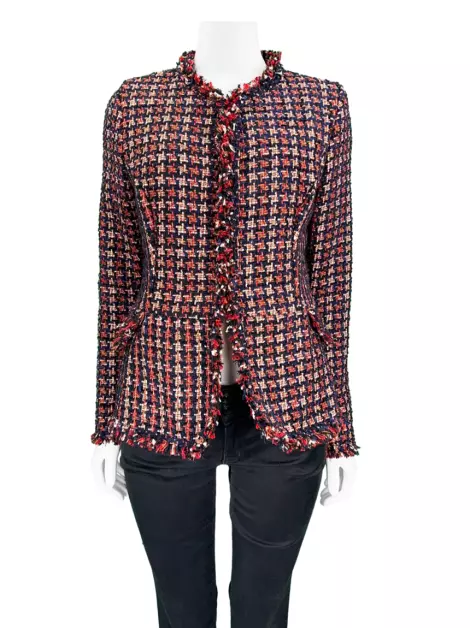 Casaco Agilità Tweed Multicolorido