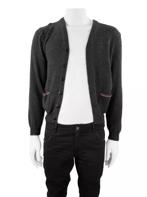Casaco Brooks Brothers Lã Cinza