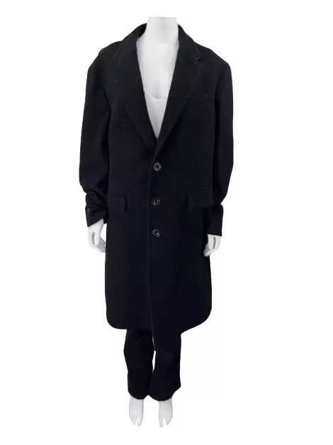 Casaco Burberry Alongado Preto