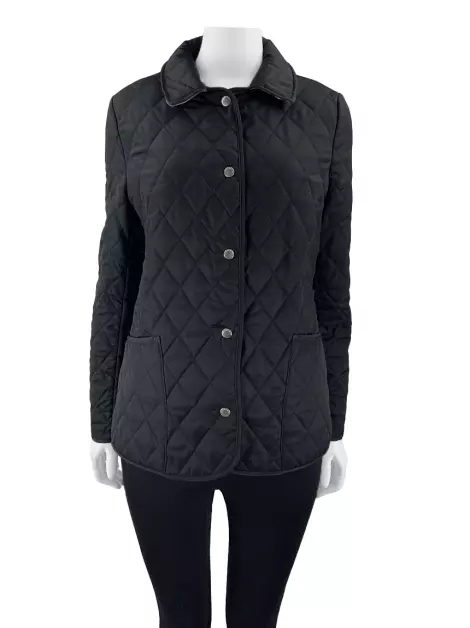 Casaco Burberry Quilted Preto