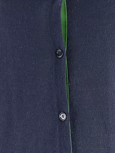Casaco Emporio Armani Malha Azul