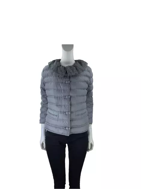 Casaco Emporio Armani Puffer Cinza