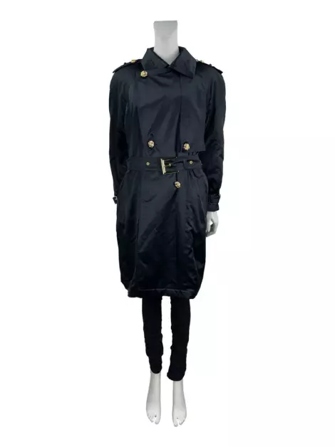 Casaco Escada Couture Acetinado Preto