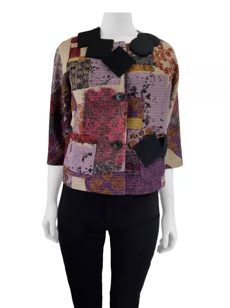 Casaco Etro Reto Estampado