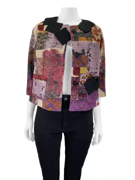 Casaco Etro Reto Estampado