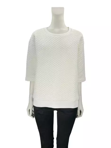 Casaco Hugo Boss Texturizado Branco