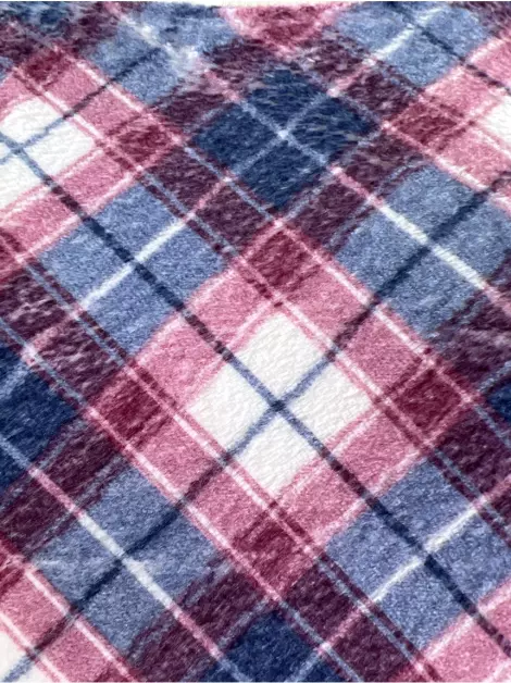 Casaco Intimissimi Xadrez Multicolor