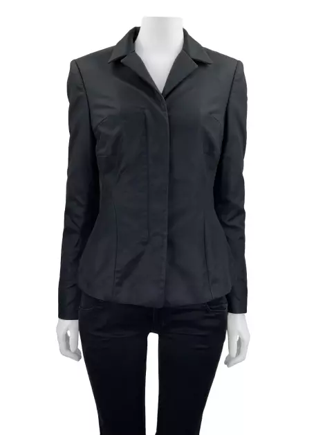 Casaco Jil Sander Tecido Preto