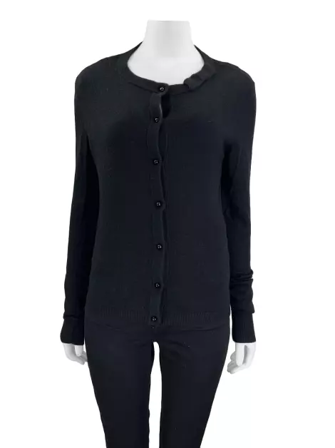 Casaco Kate Spade Tecido Preto