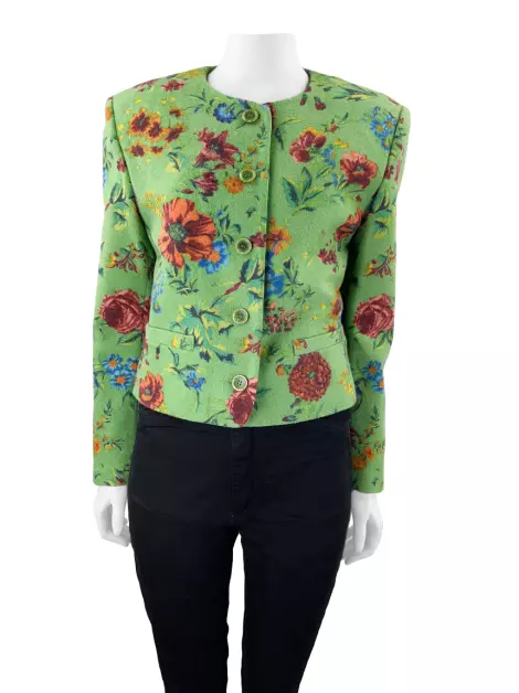 Casaco Kenzo Lã Verde