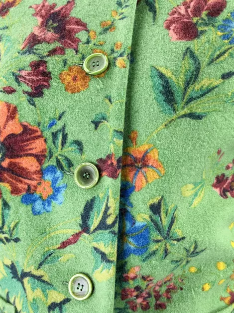 Casaco Kenzo Lã Verde