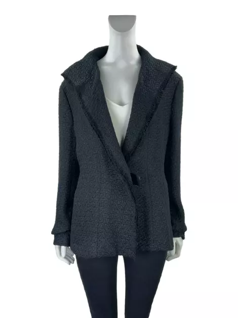 Casaco Lanvin Tweed Preto