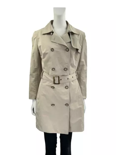 Casaco Lita Mortari Top Coat Bege