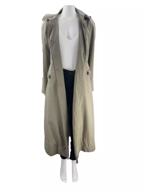 Casaco London Fog Tecido Bege