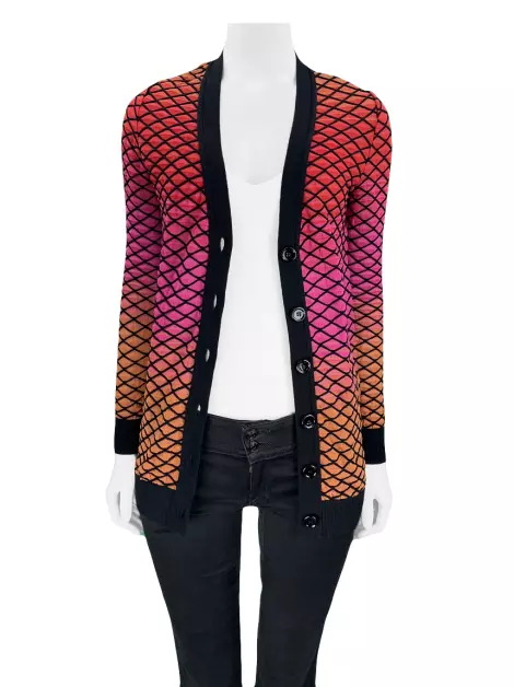 Casaco M Missoni Tricô Estampada
