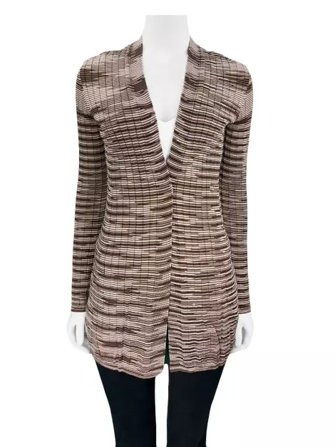 Casaco M Missoni Tricô Marrom