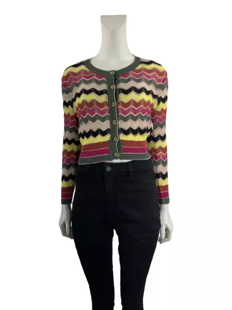 Casaco M Missoni Tricot Colorido