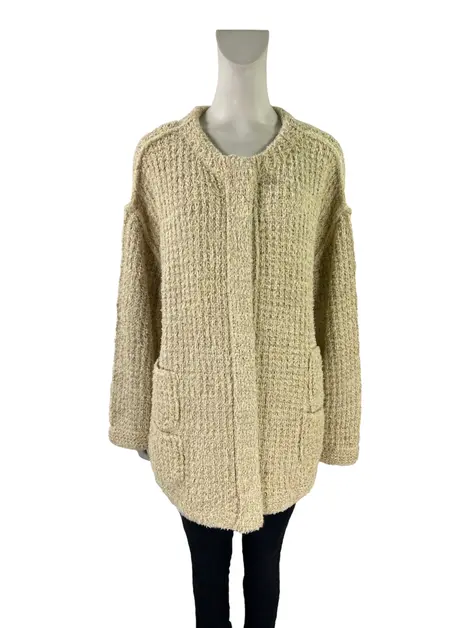 Casaco Maison Margiela Tricot Bege
