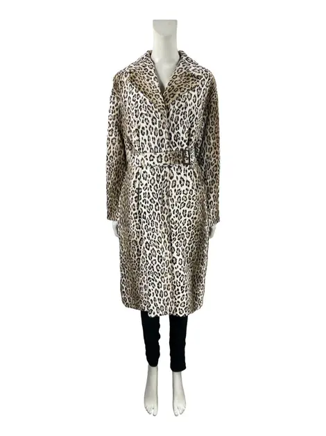 Casaco Max Mara Alongado Animal Print