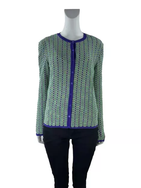 Casaco Missoni Tricot Tricolor