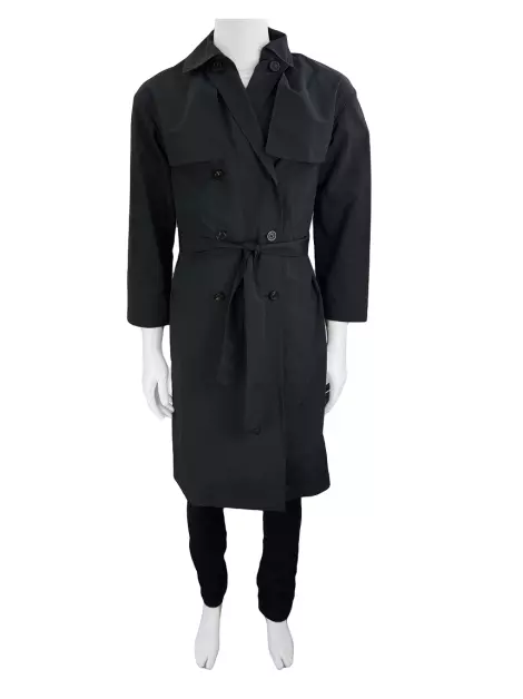 Casaco Moncler Alongado Preto