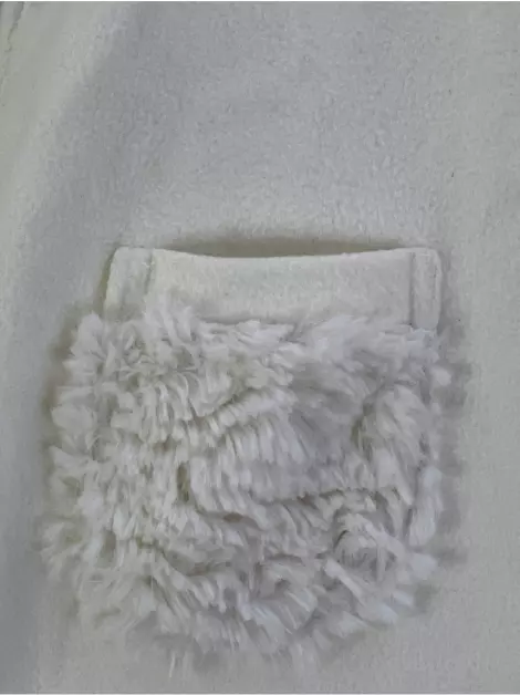 Casaco Paola Bimbi Reto Branco