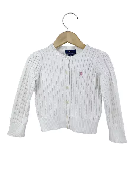 Casaco Polo Ralph Lauren Tricot Branco