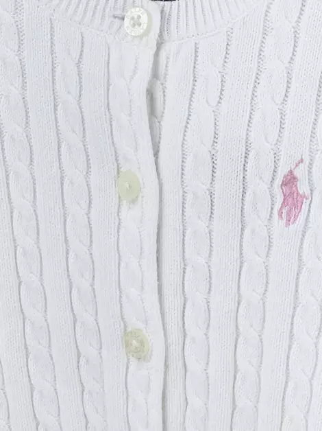 Casaco Polo Ralph Lauren Tricot Branco