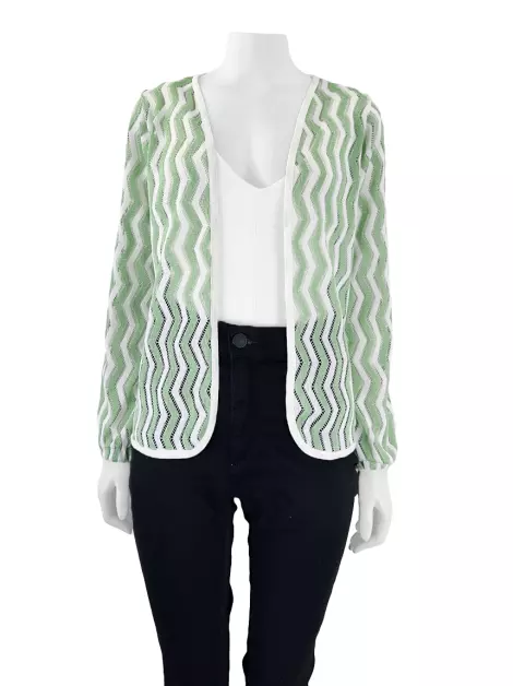 Casaco Pura Tricot Verde