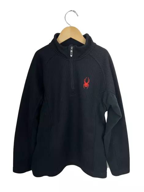 Casaco Spyder Canelado Preto
