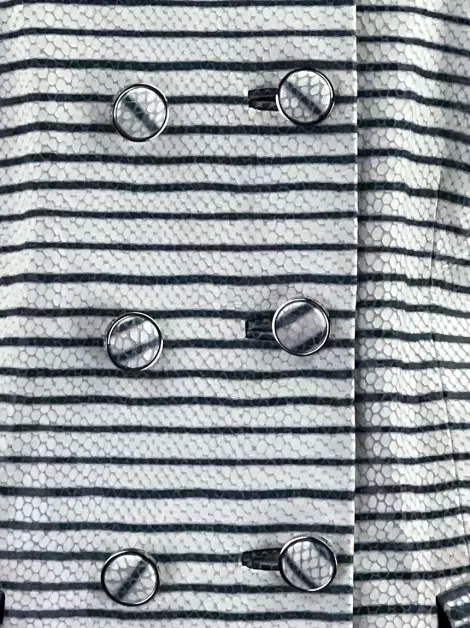 Casaco Tory Burch Texturizado Estampado