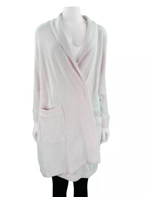 Casaco Trousseau Texturizado Rosa