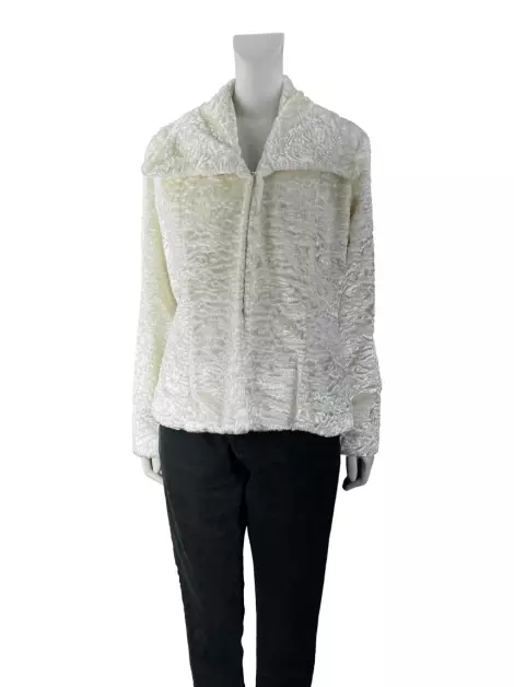 Casaco TVZ Texturizado Off White
