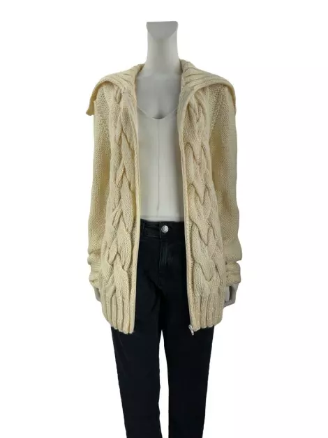 Casaco TVZ Tricot Creme