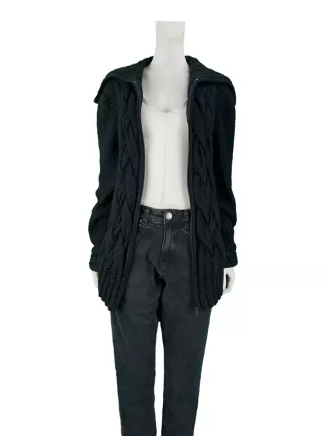 Casaco TVZ Tricot Preto