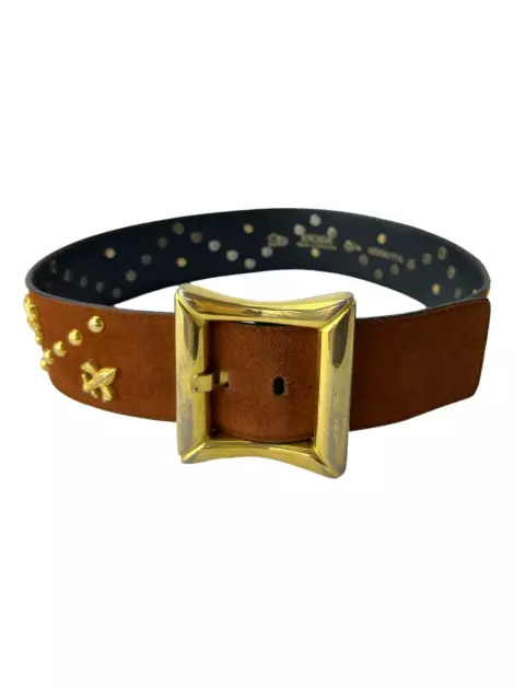 Cinto Escada Metal Marrom