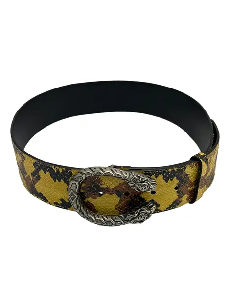 Cinto Gucci Dionysus Python
