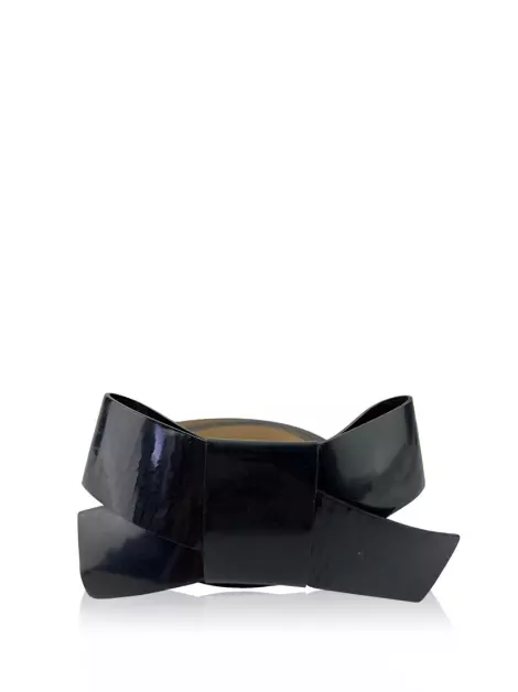 Cinto Kate Spade Couro Preto