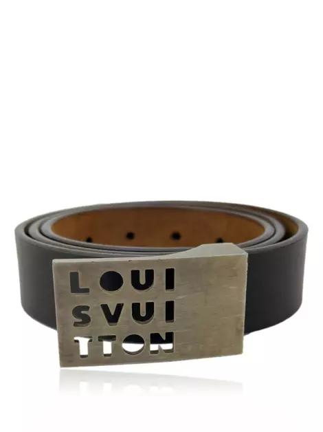 Cinto Louis Vuitton Reversivel Monogram Original - QRQ9