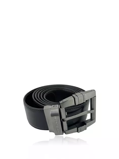 Cinto Montblanc Reversivel Bicolor