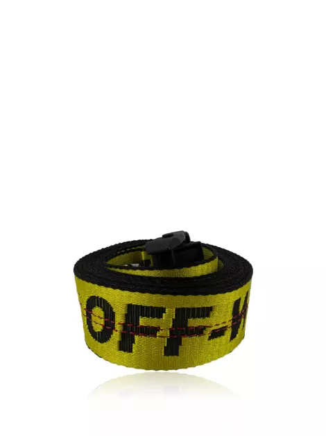Cinto Off-White Industrial Amarelo