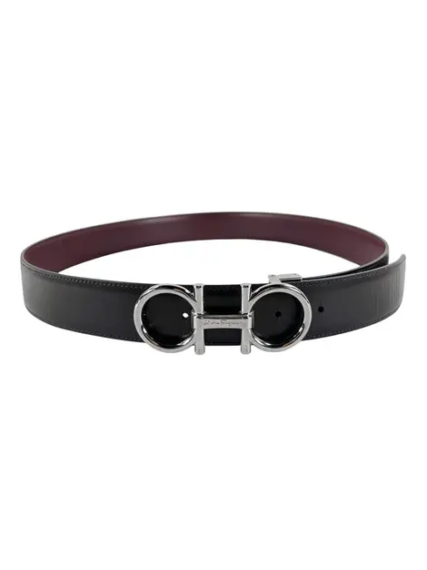Cinto Salvatore Ferragamo Reversivel Bicolor