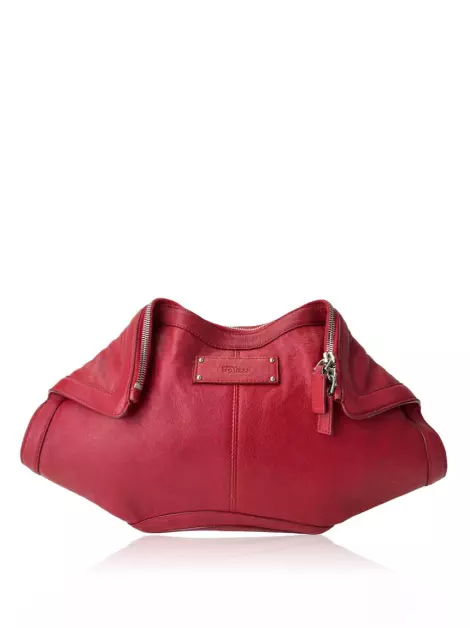 Clutch Alexander McQueen De Manta Vermelha