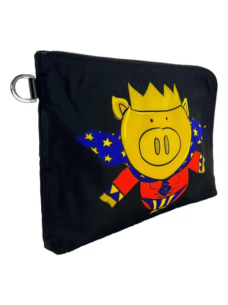 Clutch Dolce & Gabbana Pig Preta