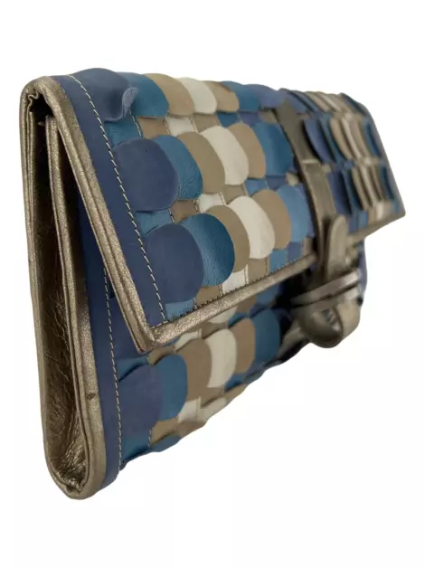 Clutch Ferri Texturizada Multicolorida