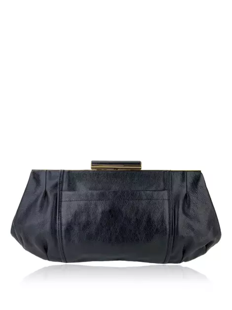 Clutch Furla Couro Preta
